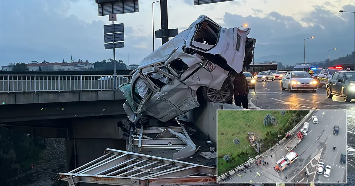 "Uçan Yol"da can pazarı: 1'i ağır 3 yaralı