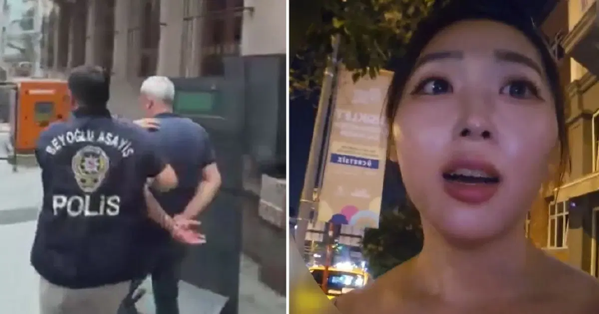 Koreli fenomeni Taksim'de taciz etmişti. Şüpheli yakalandı