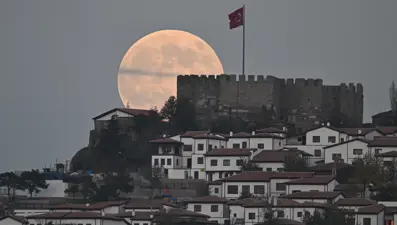 Yılın son Süper Ay'ı: Türkiye'den "Kunduz Dolunayı" manzaraları