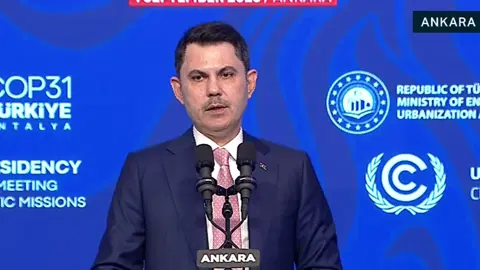 Bakan Kurum'dan CAP31 mesajı. "Artık yaptıklarımızı değil, yapacaklarımızı