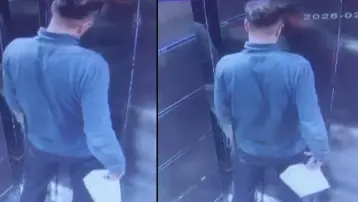 Aylarca araştırdılar, kamera kayıtlarında ortaya çıktı. Apartmandaki idrar kokusunda kurye gözaltında 