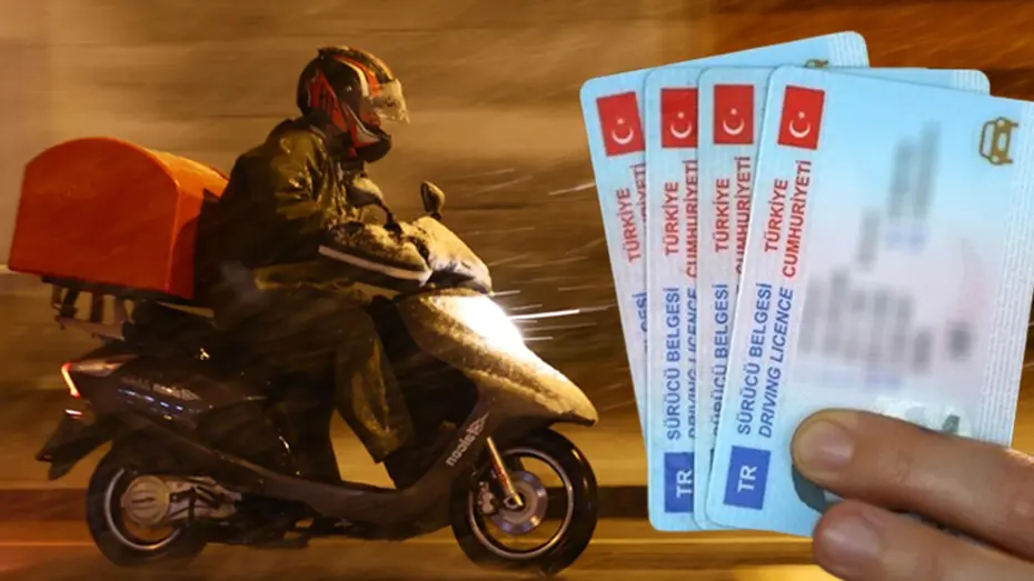 Kuryelerin ehliyetleri için yeni düzenleme: Yaş sınırı değişti