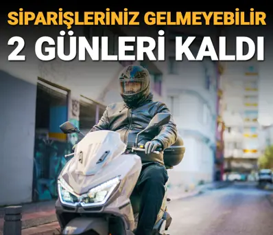 Çalışan kuryelere ceza kesilecek