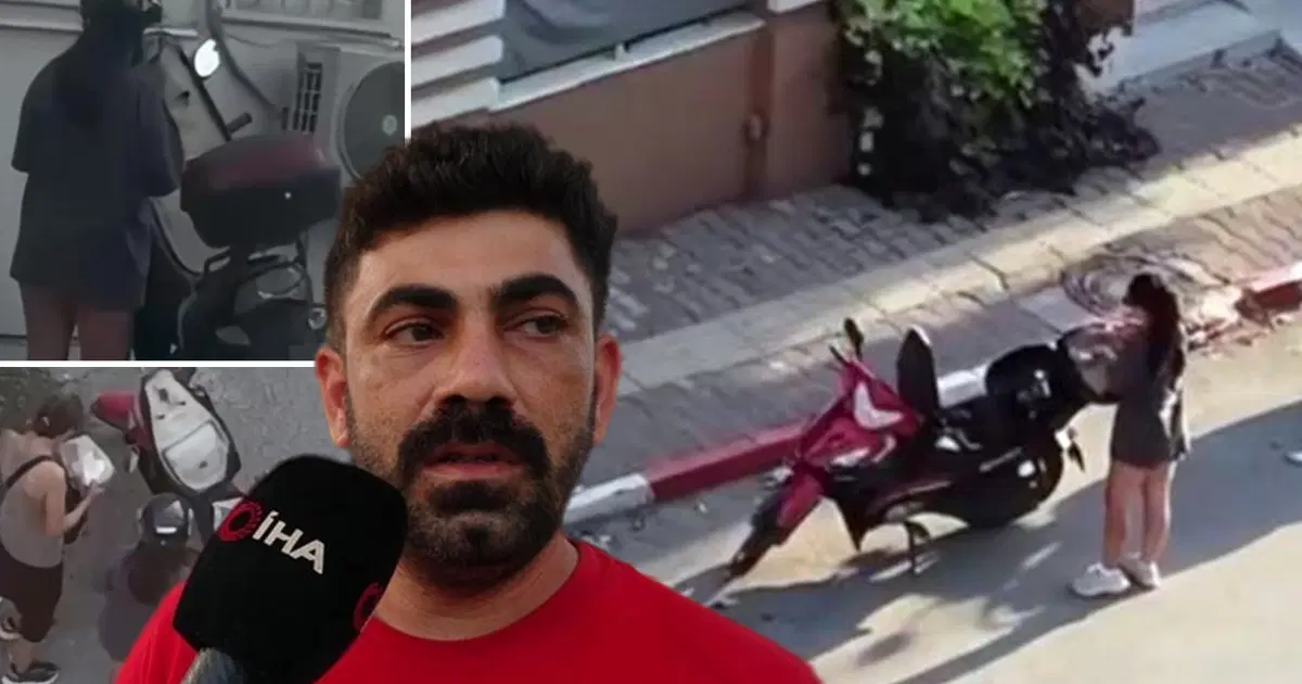 Sipariş verdiği yeri merak etti, dedektif gibi kuryeyi takip edip skandalı ortaya çıkardı