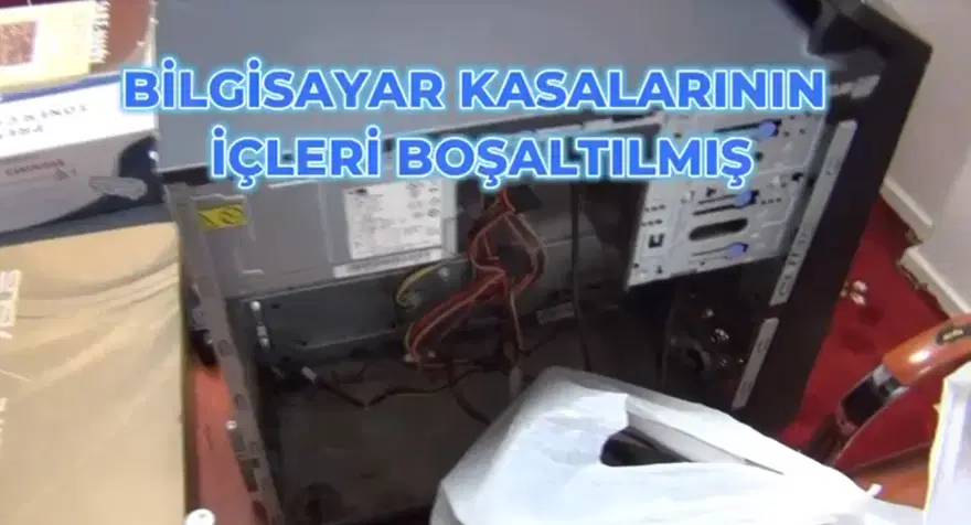 KAÇIRILAN HARD DİSKLERE EL KONULMUŞTU 2 KAÇIRILAN HARD DİSKLERE EL KONULMUŞTU 2