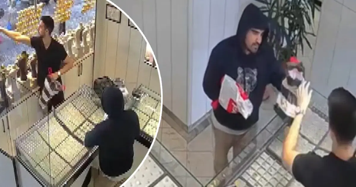 Şemsiyeye tabanca süsü verdi, çaldığı altınlar sahte çıktı