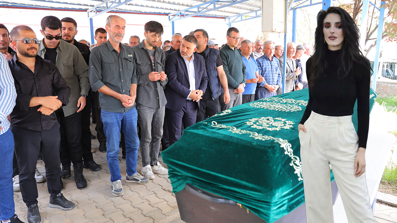 Vahşice katledilen Kübra'ya veda