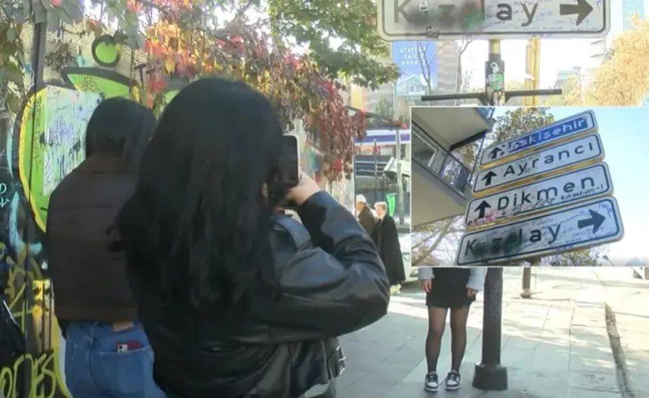 Ankara’da gençler neden tabelalara asılıyor? 