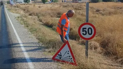 Hız sınırı tabelaları kaldırıldı, sürücüleri ilgilendiriyor