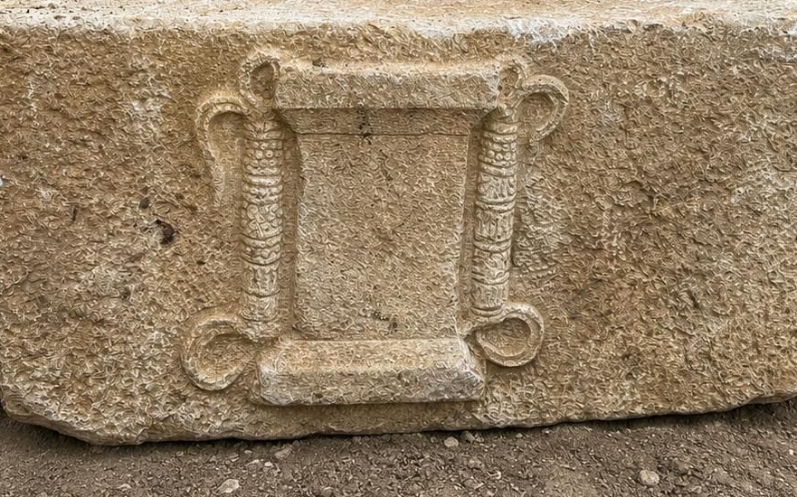 Yozgat'ta Roma dönemine ait lahit ele geçirildi