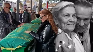 Oyuncu Levent Özdilek'ten annesine son görev