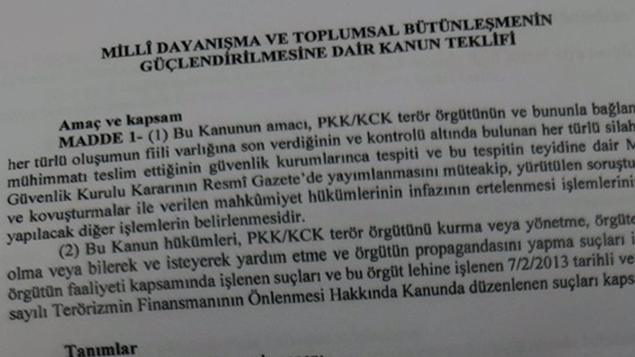 Çerçeve yasa için ilk onay. Komisyondan geçen süreç yasasında hangi maddeler var? haber görseli
