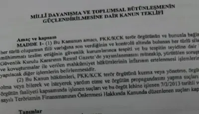 Çerçeve yasa için ilk onay. Komisyondan geçen süreç yasasında hangi maddeler var?Terörsüz Türkiye sürecine ilişkin hazırlanan çerçeve yasa TBMM Adalet Komisyonu'ndan geçti. İşte 12 maddeden oluşan çerçeve yasa tasarısının ayrıntıları...