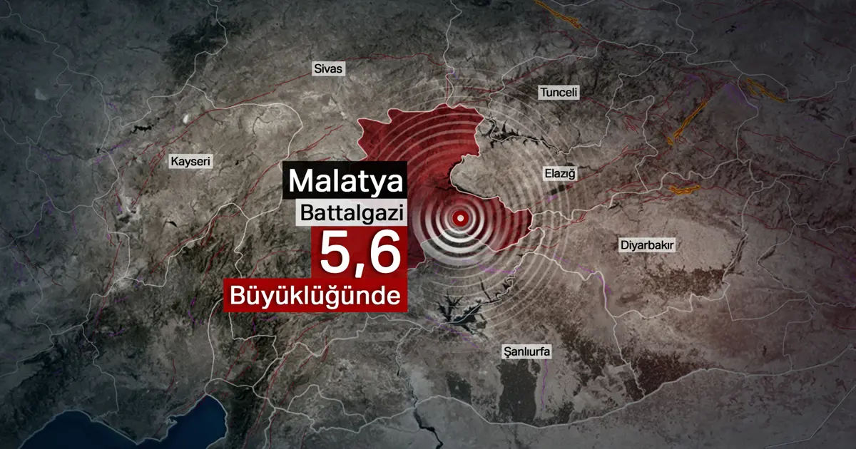 Son dakika... Malatya'da 5,6 büyüklüğünde deprem sonrası durum nedir?