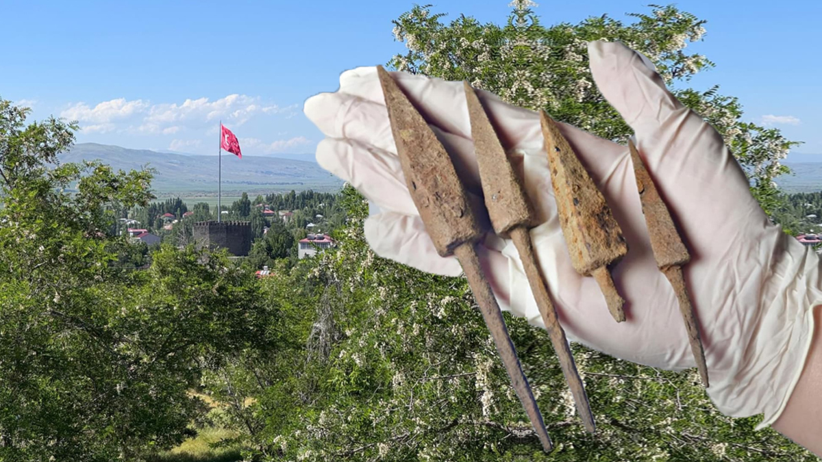 Malazgirt'in 995 yıllık sırrı çözülüyor. Bizans balista ok uçları gün yüzüne çıkarıldı