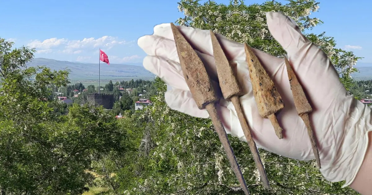 Malazgirt'in 995 yıllık sırrı çözülüyor. Bizans balista ok uçları gün yüzüne çıkarıldı