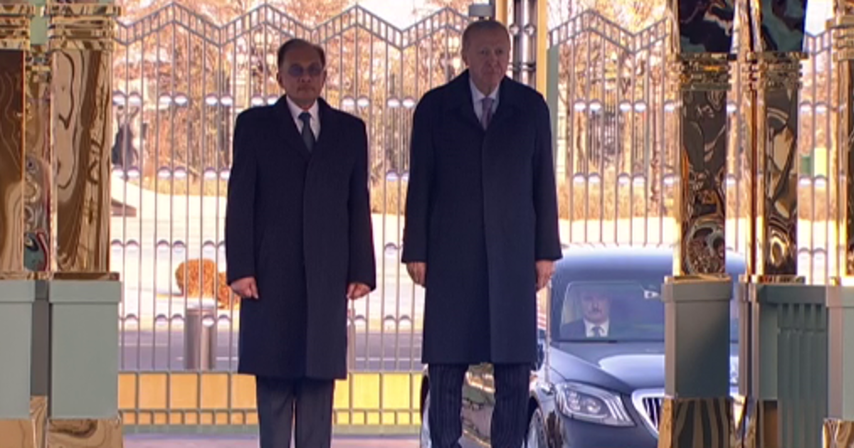 Malezya Başbakanı Enver İbrahim Ankara'da