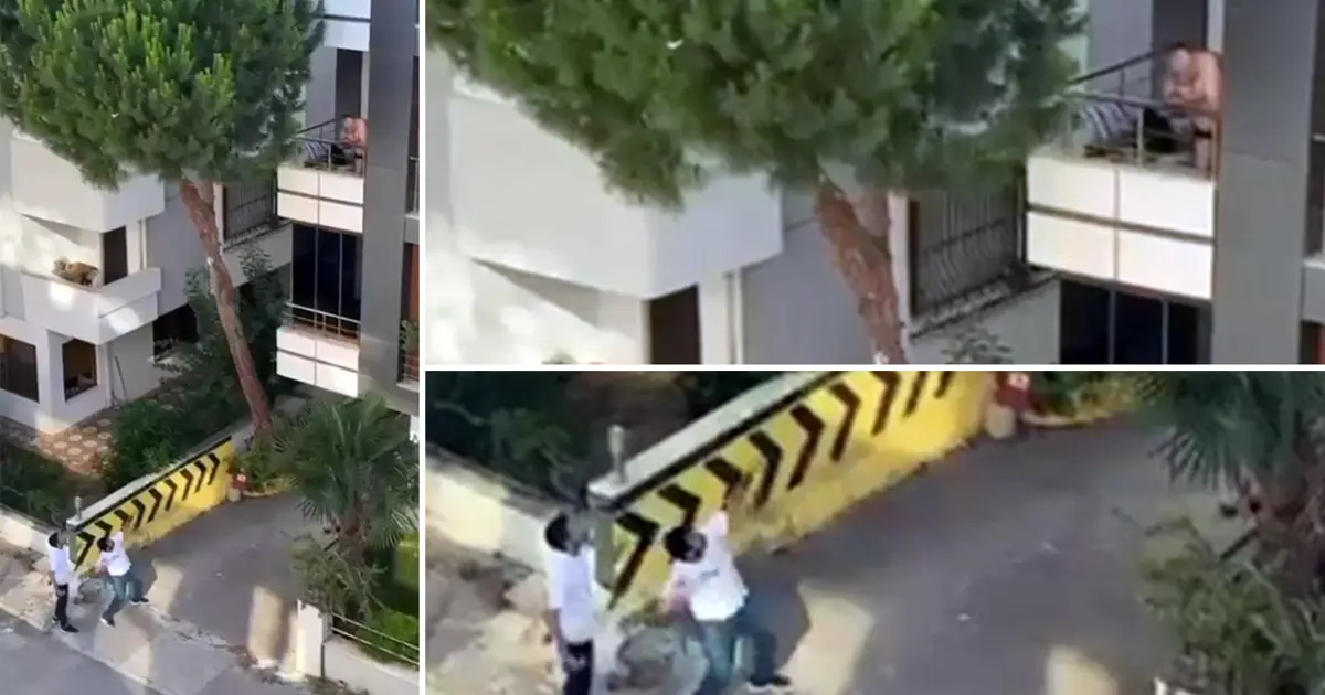 Maltepe'de mahalleyi ayağa kaldıran çığlıklar. Balkondaki adama taş yağdırdılar