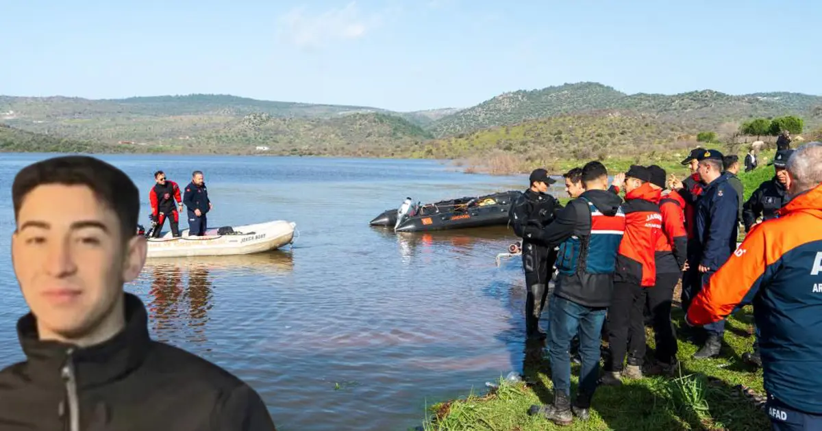 Manisa'da kaybolan gençten acı haber