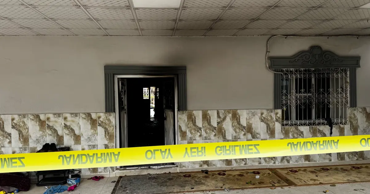 Mardin'de yangın faciası. Yaşlı çift yaşamını yitirdi