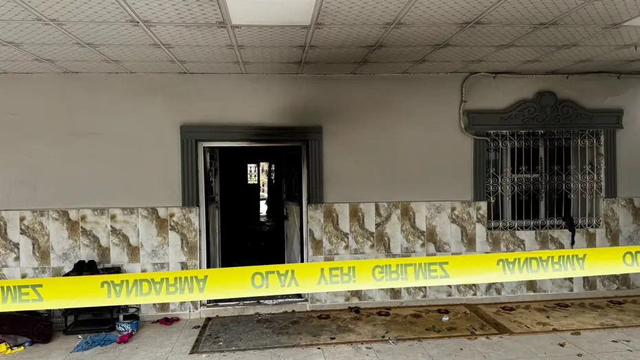 Mardin'de yangın faciası. Yaşlı çift yaşamını yitirdi