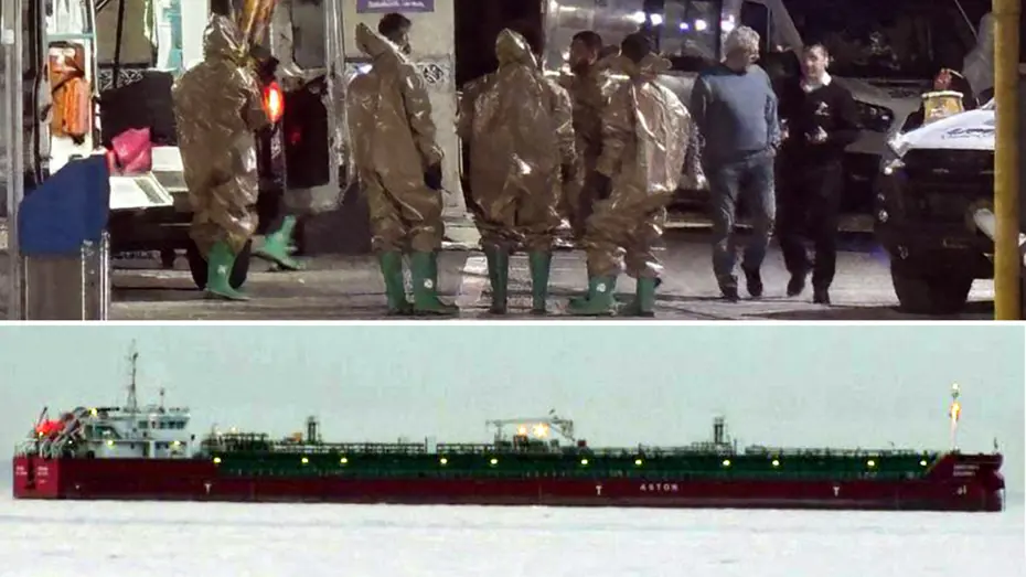 Marmara'da tankerdeki zehirlenme vakalarının sebebi belli oldu