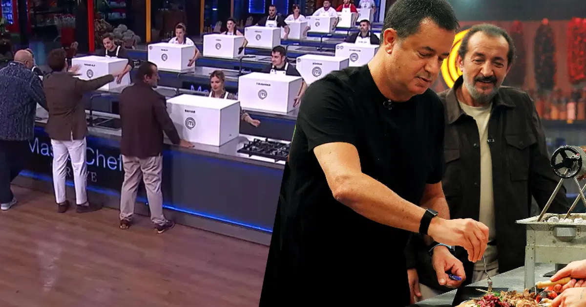 MasterChef’te sürpriz ziyaret. Acun Ilıcalı, Cağ kebaplarını tek tek tattı