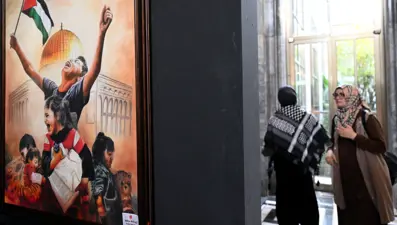 Meclis'te Gazze sergisi 