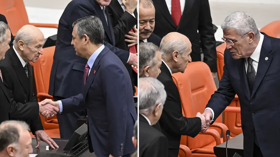 Liderlerin Meclis'te bütçe buluşması