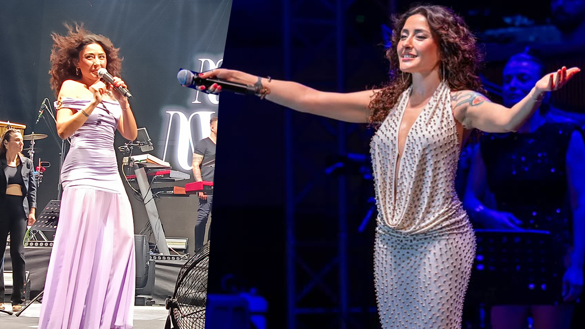 Melek Mosso, Edirne'de. Kırkpınar Festivali'nde konser verdi