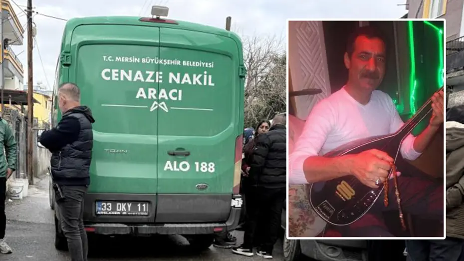 Mersin'de müzisyenin şüpheli ölümü