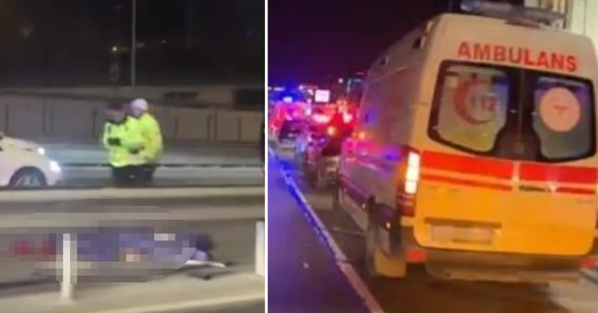 Merter'de feci kaza! Motosikletli yaşamını yitirdi