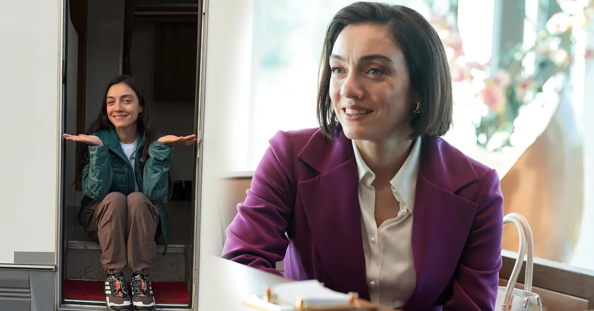 Kral Kaybederse'nin Fadi'si Merve Dizdar'dan set pozu