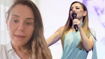 Konserde merdivenden düşmüştü. Merve Özbey'in tedavisi bitti