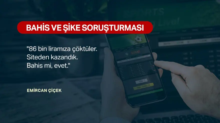 Futbolcular sadece bahis değil sanal kumar da oynamışlar. "86 bin liramıza çöktüler." 1