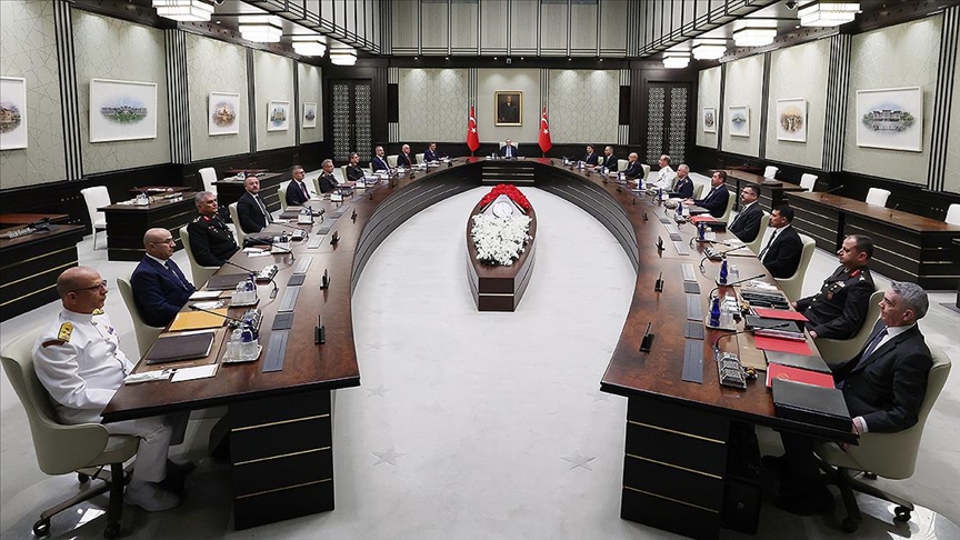 Milli Güvenlik Kurulu toplantısı sona erdi: "Bölgemizde teröre yer yok"