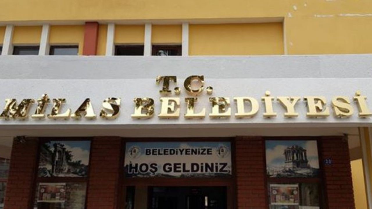 Milas Belediyesi'nde arama çalışmaları
