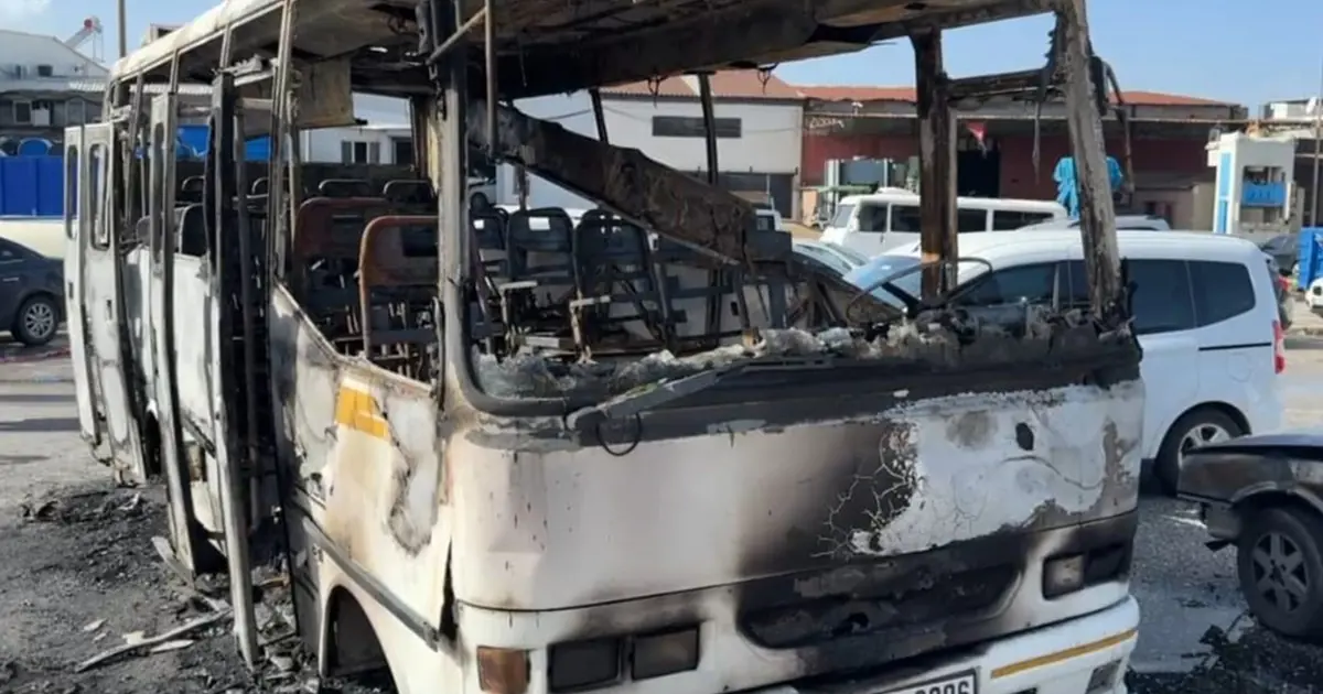 İzmir'de korkunç olay. 16 yaşındaki çocuk minibüste yandı