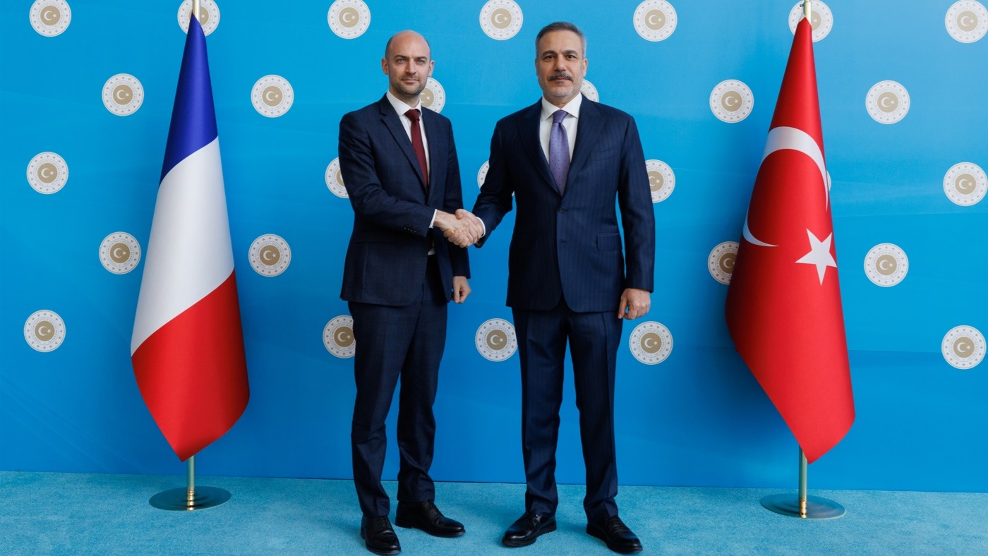 Dışişleri Bakanı Fidan'a Fransız mevkidaşından ziyaret