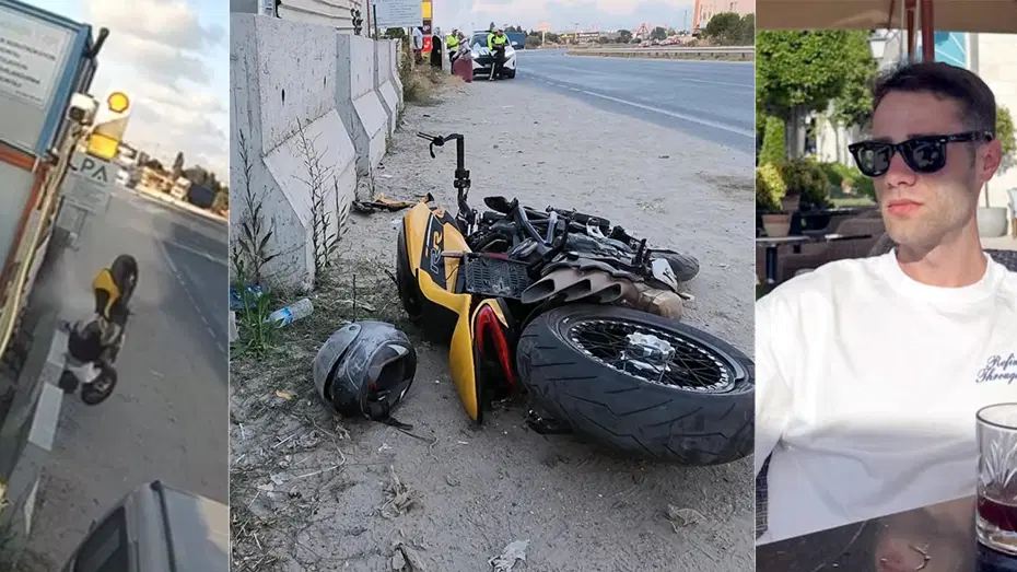 Yeni aldığı motosikletle ilk gezisi sonu oldu