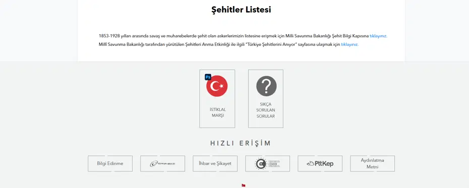 "Dedem nerede şehit oldu?": İşte MSB şehit bilgisi sorgulama ekranı