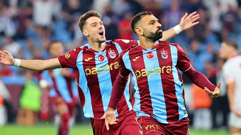 Mohamed Salah resitali. Trabzonspor, Galatasaray'ı farklı mağlup etti