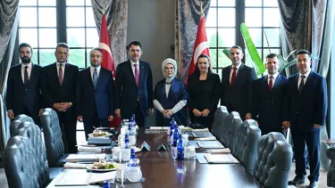 Emine Erdoğan, Çevre, Şehircilik ve İklim Değişikliği Bakanı Kurum ile görüştü