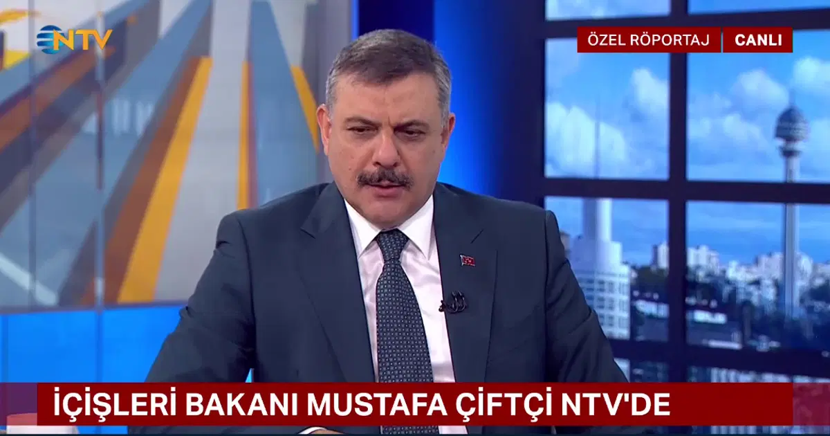 İçişleri Bakanı Çiftçi'den Alihan Kuriş suç örgütü operasyonuna ilişkin açıklama