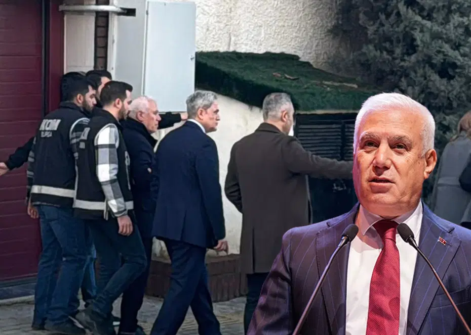 Bursa Büyükşehir Belediye Başkanı Mustafa Bozbey gözaltına alındı