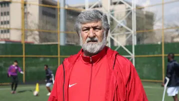 Ampute futbol maçında antrenör kalbine yenildi