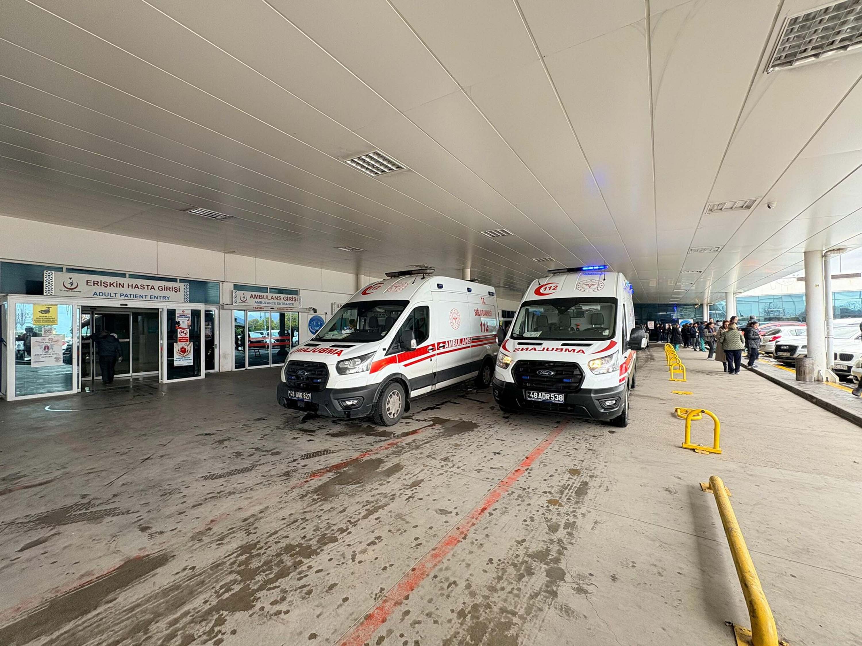 Muğla'da hastanede kimyasal madde paniği