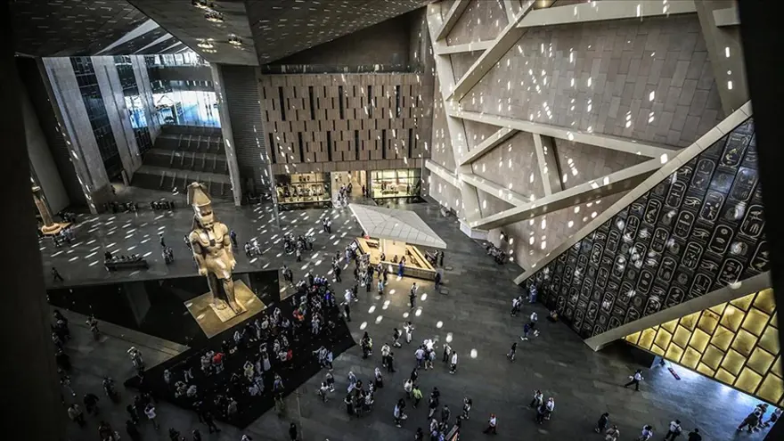 Yapımı seneler sürdü: Büyük Mısır Müzesi antik çağlara ışık tutuyor
 