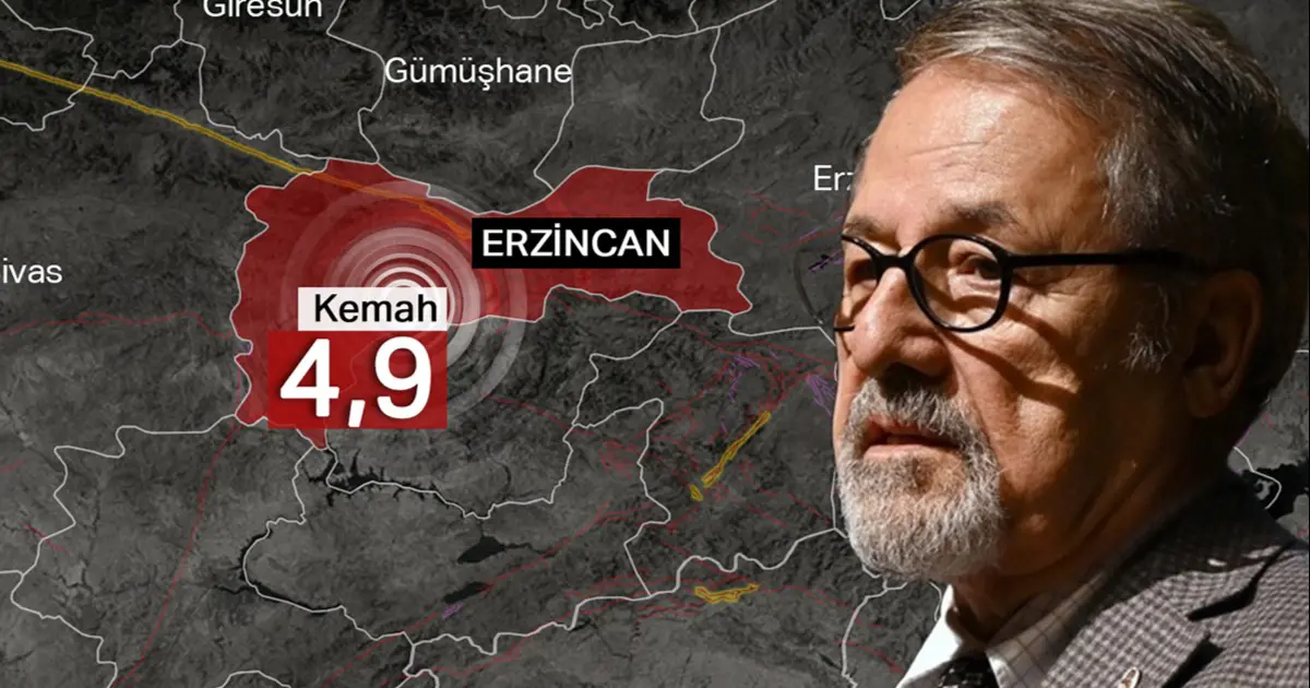 Erzincan'da 4,9 büyüklüğünde deprem | Naci Görür: Deprem kritik yerde