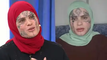 Yüzündeki dövmeler günlerce konuşuldu. Nazan Ünal'ın yeni işi ortaya çıktı